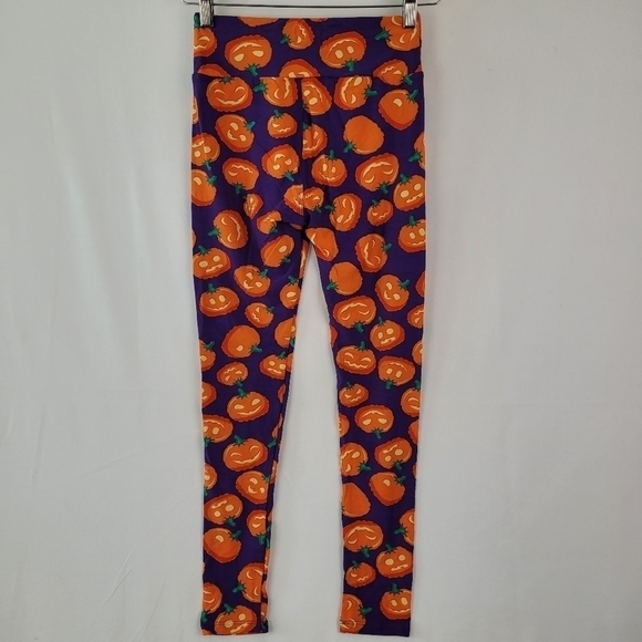 NWT LuLaRoe Simply Comfortable Tween Halloween Pants One Size See Measurements - Picture 5 of 10